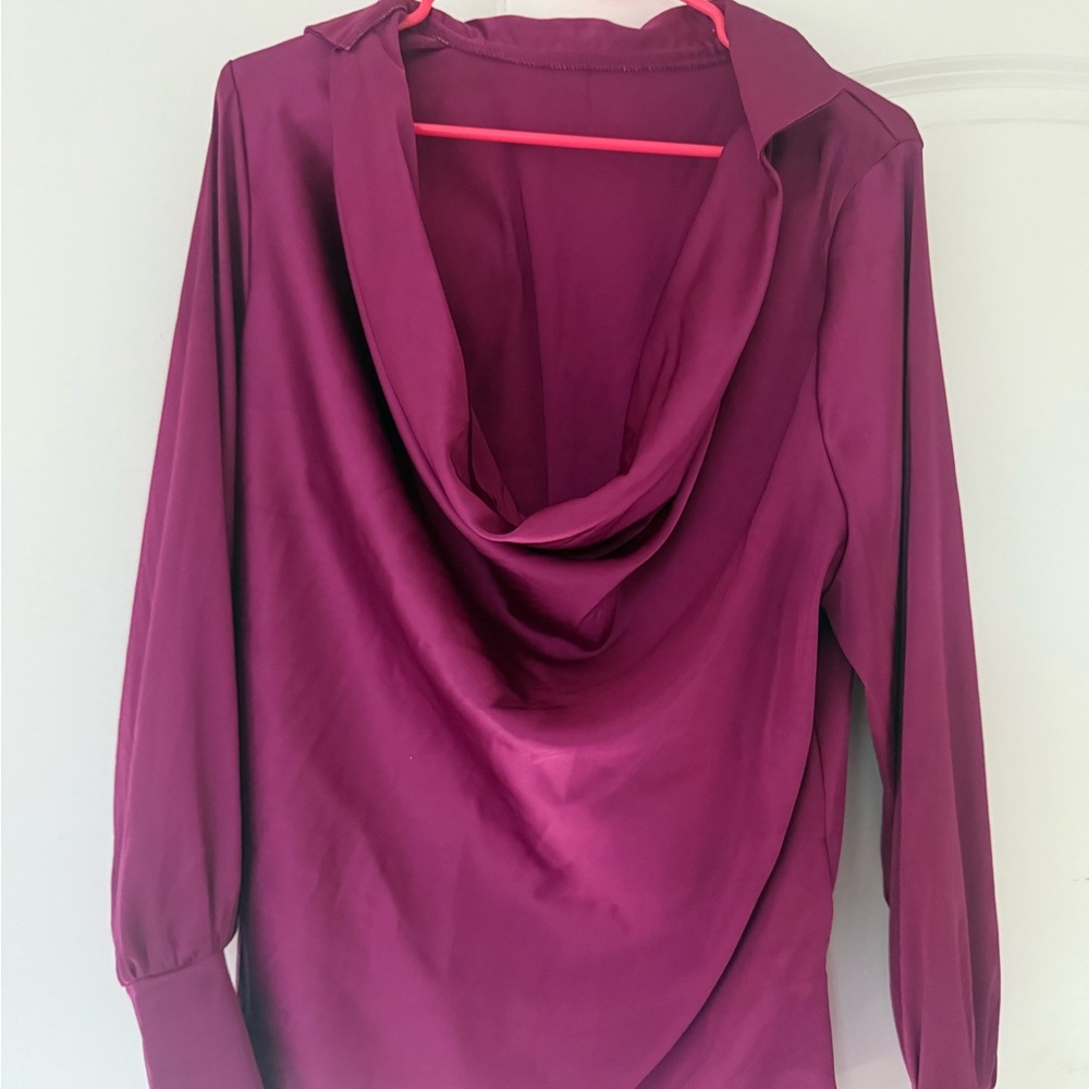 Elegant Purple Women's Top